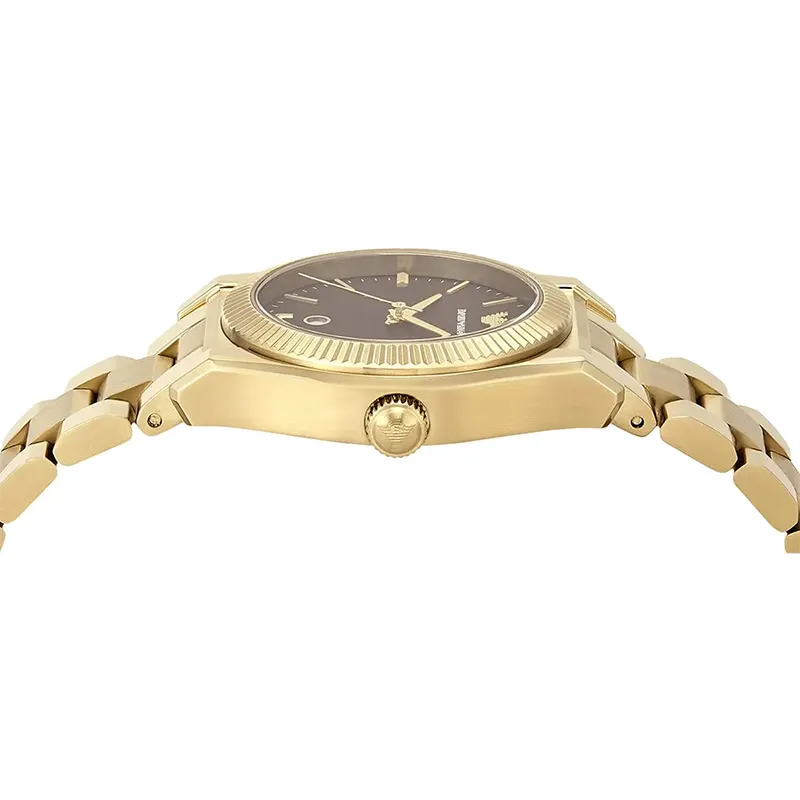 Emporio Armani Federica Brown Dial Ladies Watch | AR11700